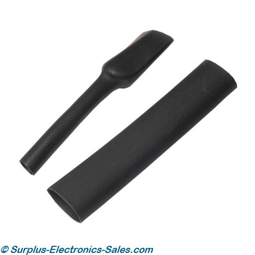 3/8"X2-1/2" Black Heat Shrink 10pc